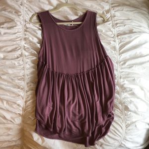 cute purple tank